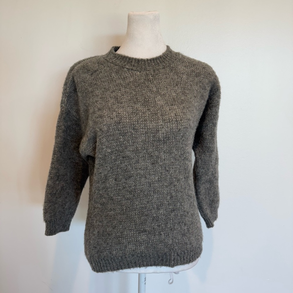 Louis Vuitton Grey Knit Sweater